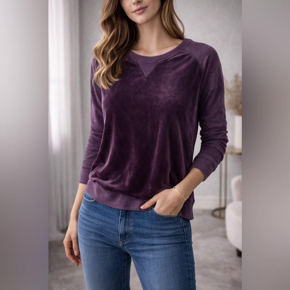 Alfani Women's Rich Purple Sweatshirt